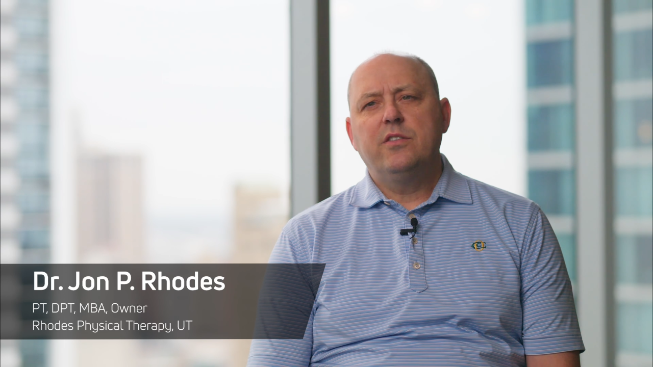 Dr. Jon P. Rhodes, PT, DPT, MBA, Owner Rhodes Physical Therapy, UT