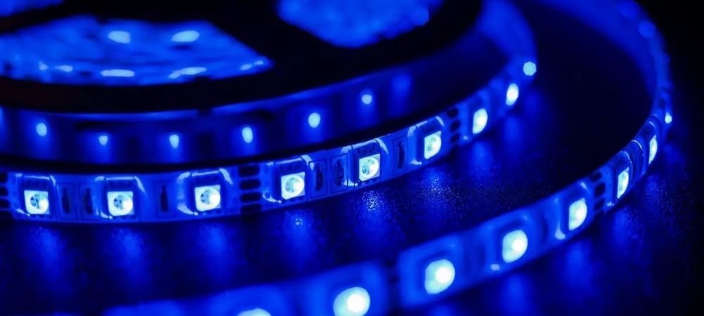 string of LED lights