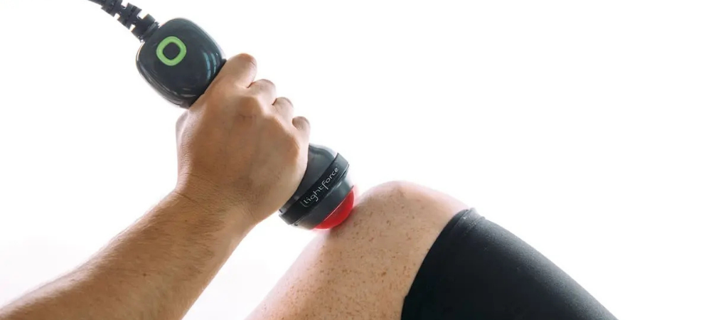 lightforce laser used on knee